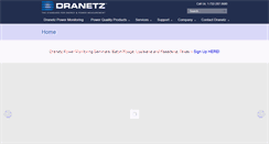 Desktop Screenshot of dranetz.com