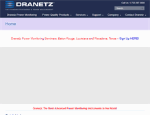 Tablet Screenshot of dranetz.com